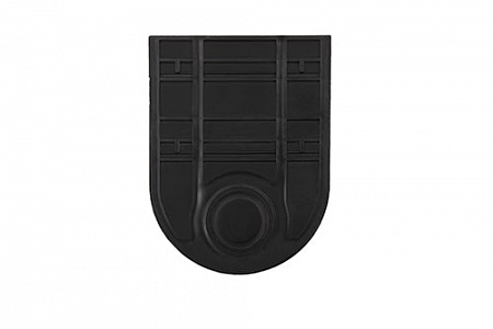 Заглушка-переходник для лотков пластиковых Стандарт 100.125 и 100.175 (черный) Заглушка-переходник для лотков пластиковых Стандарт 100.125 и 100.175 (черный)